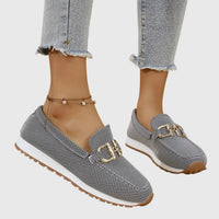 Elsie | Orthopädische Loafer-Sneaker in Grau