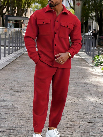 Lässiger 3D-Print Baumwolle Hoodie und Jogginghose Trainingsanzug für Herren | Perfekt für Outdoor-Aktivitäten