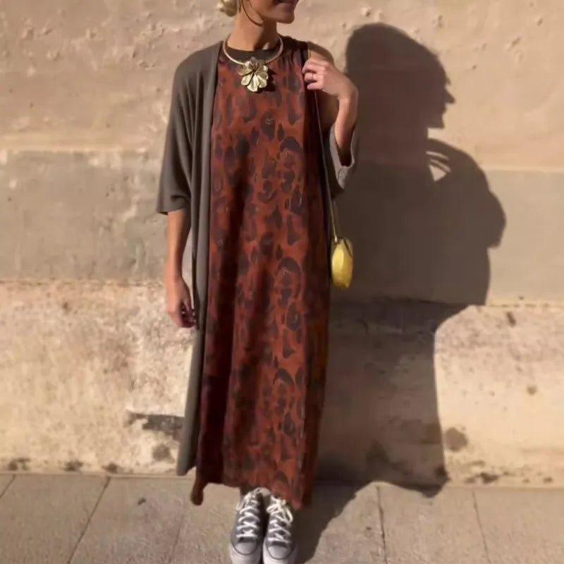 Emilia™| Maxikleid mit passender Weste