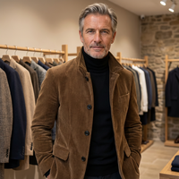 Carter | Elegante Herrenjacke mit Vintage-Charakter in Hellbraun