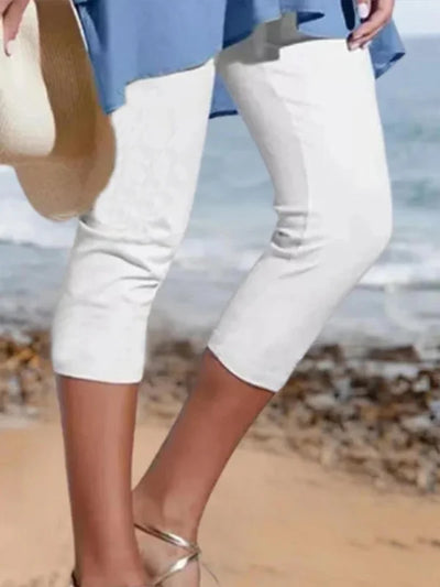 Lässige Capris Damen-Leggings
