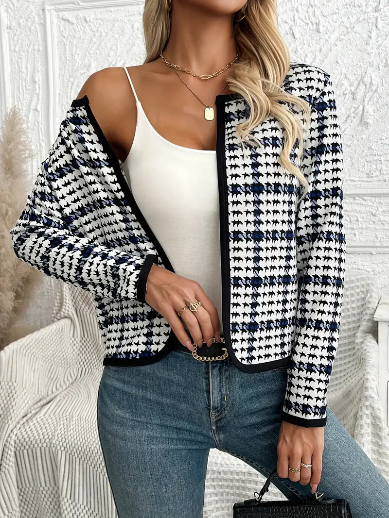 Fudus | Elegante Offene Jacke Mit Stil