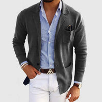 Olivier - Komfortabler Blazer in Dunkelgrau