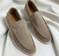 Fabian | Herren geschlossene Loafer flache Sohle in BEIGE