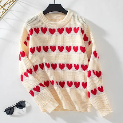 Herziger Winterpullover für Frauen