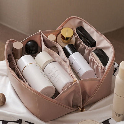 Emma | Kosmetiktasche Damen – Eleganter Kulturbeutel für Make-up und Hautpflege