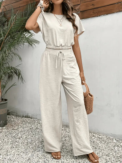 Sophia - beige maxi-wickelkleid