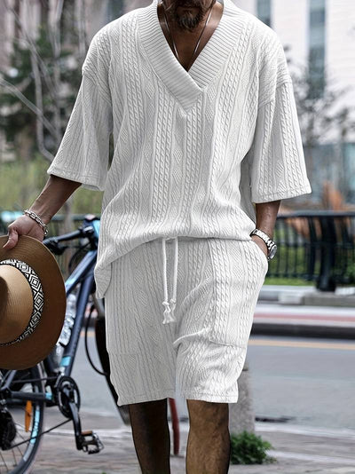 Hemd- und Shorts-Set für Herren