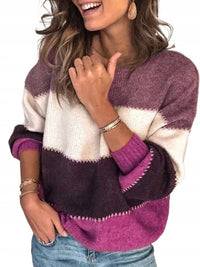 GAIA – Der elegante Wollpullover für jede Gelegenheit in Violett