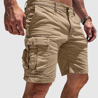Florian | Herren Cargo Shorts mit praktischen Taschen in Beige