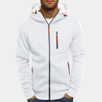 Franz | Herren Weicher Kapuzen Hoodie in Weiß