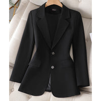 Franziska | Taillierter Eleganter Blazer in Schwarz