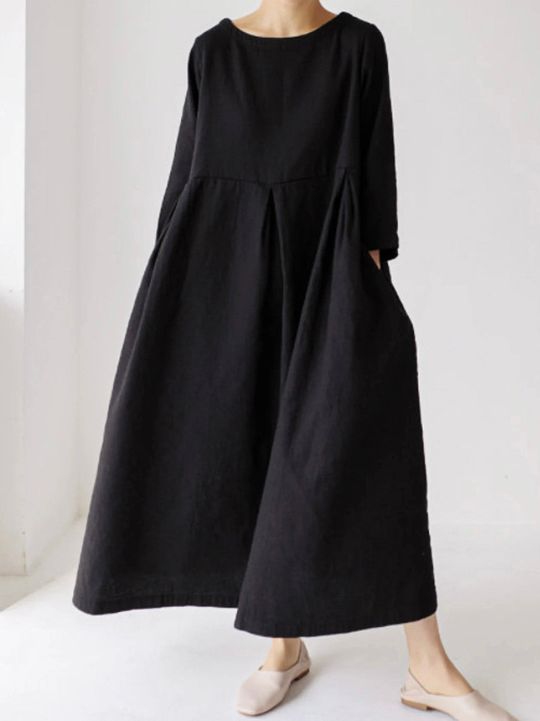 Loraine | Luftiges Freizeitkleid mit Taschen