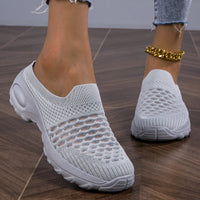 Giselle | Damen Slip-On Sneaker ohne Schnürsenkel in Weiß