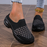 Giselle | Damen Slip-On Sneaker ohne Schnürsenkel in Schwarz