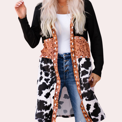 HILDEGARDE - Trendige Damenstrickjacke für einen stilvollen Look