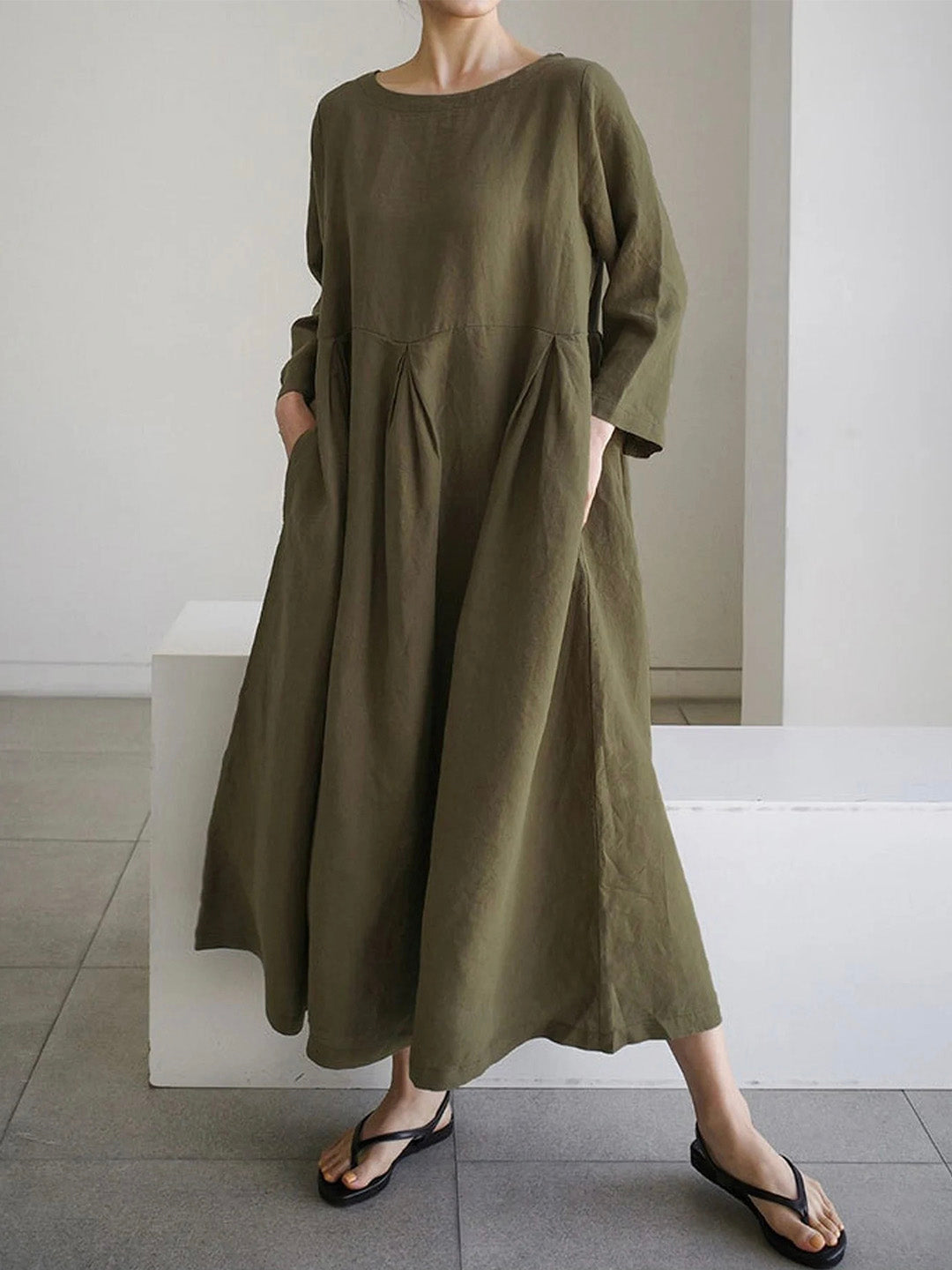 Loraine | Luftiges Freizeitkleid mit Taschen