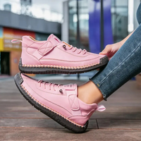 Hanna | Leichte Orthopädische Sneaker in Rosa