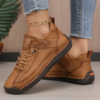 Hanna | Leichte Orthopädische Sneaker in Braun