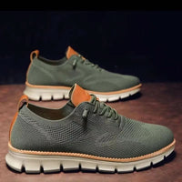 Dominik | Herren Orthopädische Slip On Wandel Schuhe in Grün