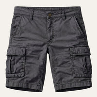 Herren-Cargoshorts mit Pattentaschen in Grau