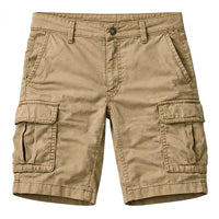 Herren-Cargoshorts mit Pattentaschen in Khaki
