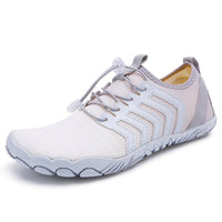 Herren Slip-on Aqua-Schuhe mit Kordelzug in Weiß