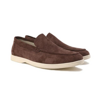 Herren Slipper im klassischen Stil in Braun