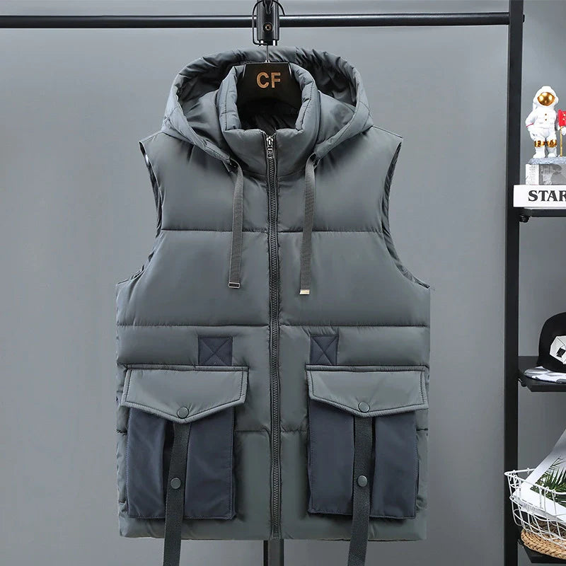 AlpenSchutz Kapuzenweste für Männer