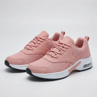 Maria - Damen Komfortschuhe mit Gedämpfter Einlegesohle in Rosa