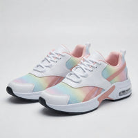 Maria - Damen Komfortschuhe mit Gedämpfter Einlegesohle in Regenbogen