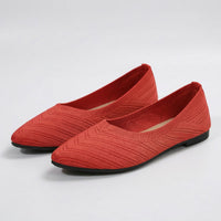 Sascha - Damen Elegante Komfortschuhe für Stilvolle Schritte in Rot