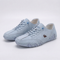 Milo - Damen Bequemer Sneaker für Mühelos Gehen in Himmelblau