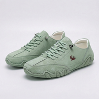 Milo - Damen Bequemer Sneaker für Mühelos Gehen in Hellgrün