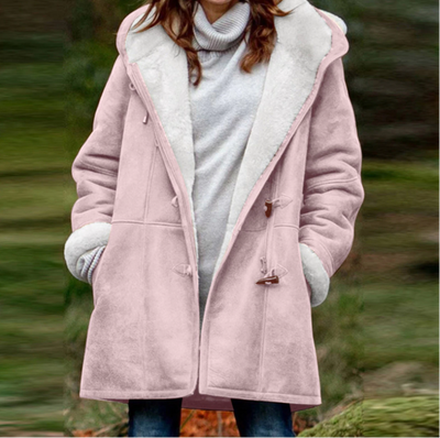 jessie - warme und kuschelige winterjacke für damen