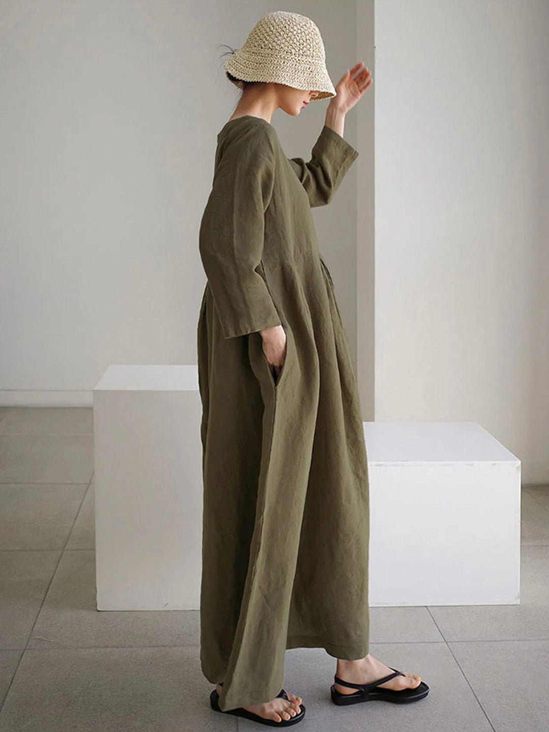Loraine | Luftiges Freizeitkleid mit Taschen