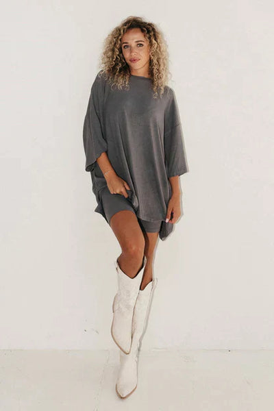 Fudus | Lässiges Streetwear Satz (oberteil + Shorts)