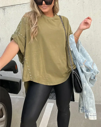 Bella – übergrobes hemd mit basics