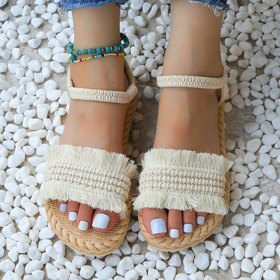 Quanasia | Sommer Quaste Sandalen