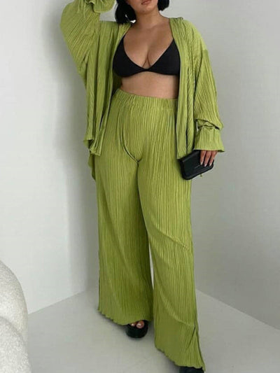 Fudus | Falten Longsleeve Shirt & Hosen Satz