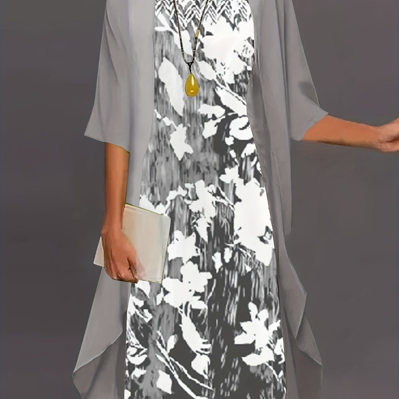 Dianne - Figurschmeichelndes Kleid mit Jacke – perfekt für besondere Anlässe