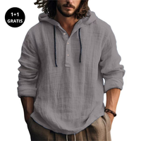 ANGELI | Luxus-Kapuzenshirt in Grau