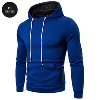Herren Premium Herbstpullover  - DAVE in Marineblau