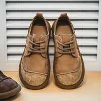 Elias | Orthopädische Rindslederschuhe Premium Edition in Khaki