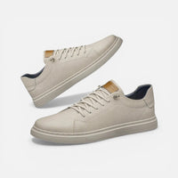 Raphaël | Herren Sneaker Schnürung Strukturiert Urban Alltag Modern in Weiß