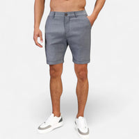 Baptiste | Herren Slim Fit Chino Shorts Baumwolle Sommer Casual Modern in Grau