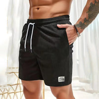 Kurze Hose mit Geräumigen Taschen für Herren | Ideal für den Sommer in Schwarz