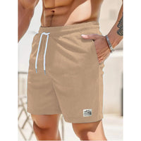 Kurze Hose mit Geräumigen Taschen für Herren | Ideal für den Sommer in Khaki