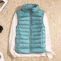 Sophie - Leichte, warme Jacke in Hellblau