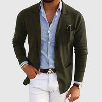 Olivier | Herrenblazer Old Money Reverskragen Elegant Maßgeschneidert in Grün